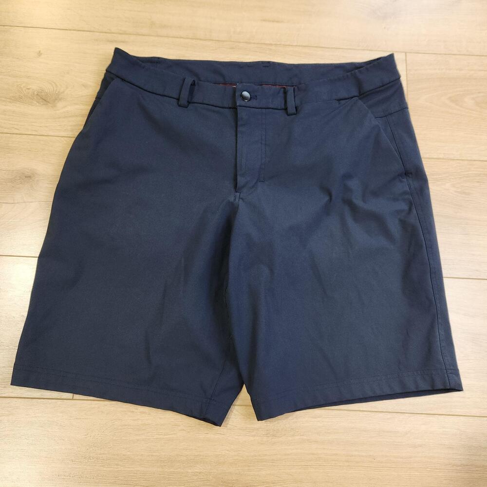 Lululemon ABC Shorts Mens 36 10" Blue Chino Casual Golf Stretch Lightweight